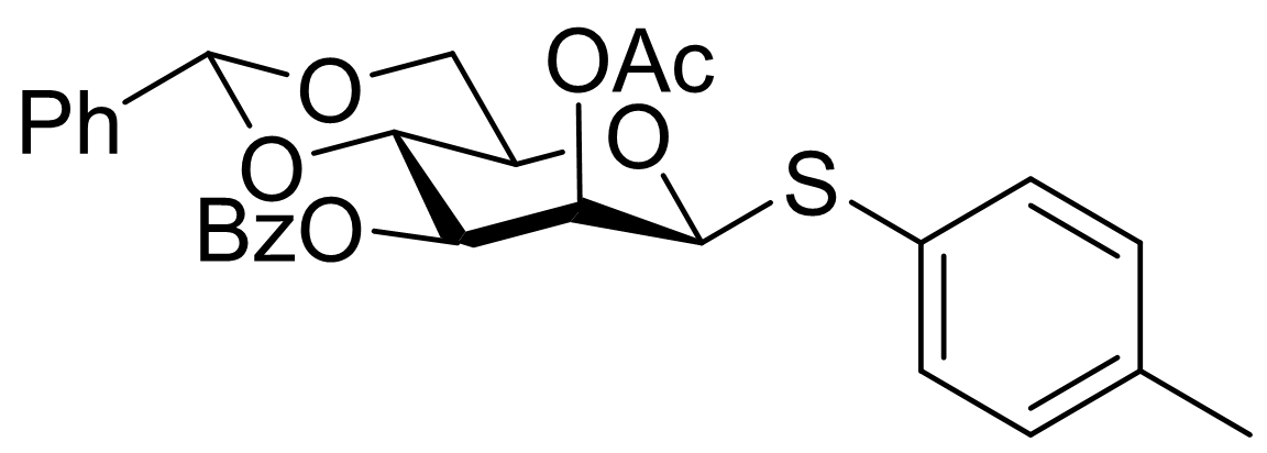 4-Methylphenyl 2-O-acetyl-3-O-benzoyl-4,6-O-benzylidene-1-thio-β-D-galactopyranoside  