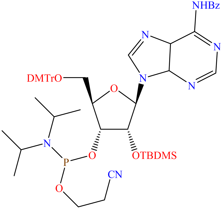 DMT-2'-O-TBDMS-rA(bz) Phosphoramidite