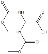 Bis(methoxycarbonylamino)acetic acid