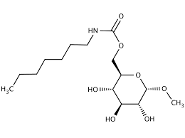 6-O-(N-Heptylcarbamoyl)-methyl-α-D-glucopyranoside;HECAMEG