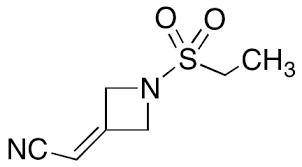 2-(1-(ethylsulfonyl)azetidin-3-ylidene)acetonitrile