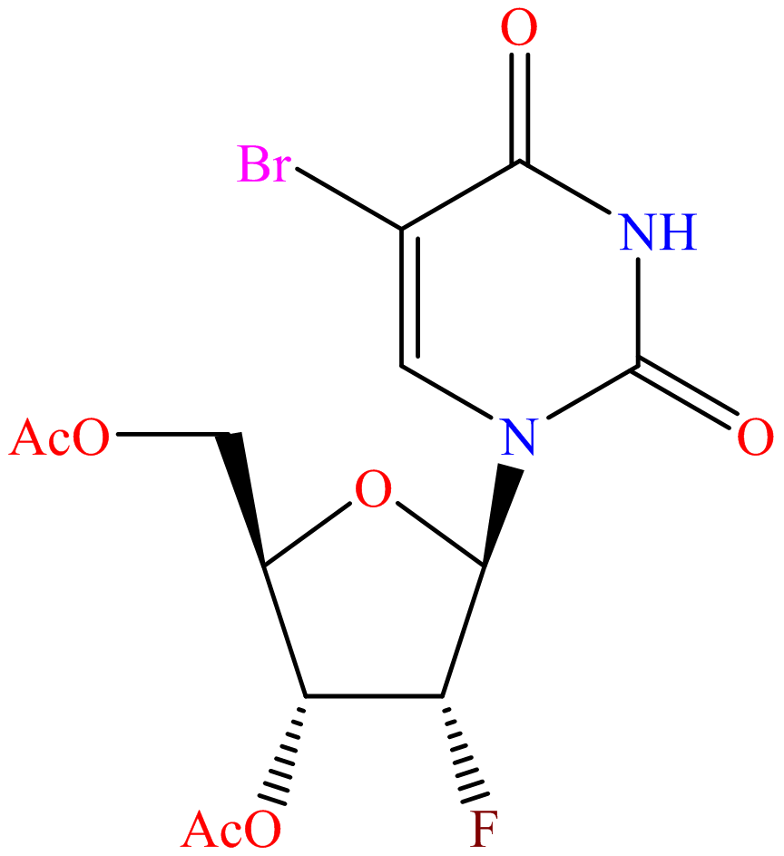 Uridine, 5-bromo-2'-deoxy-2'-fluoro-, 3',5'-diacetate