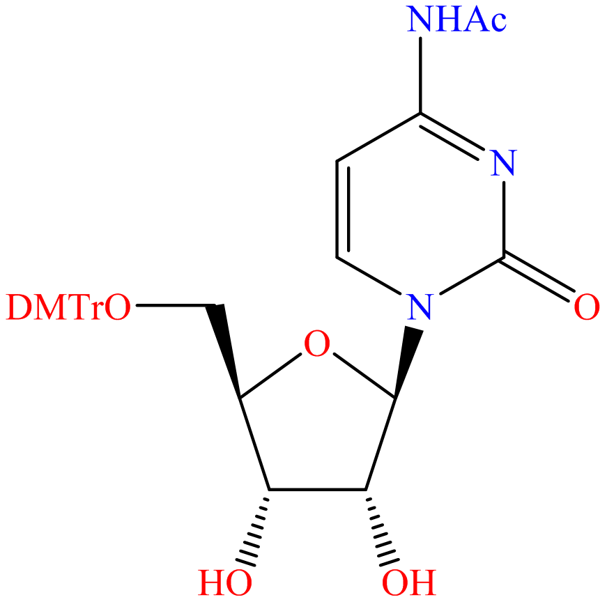 Cytidine, N-acetyl-5'-O-[bis(4-methoxyphenyl)phenylmethyl]-