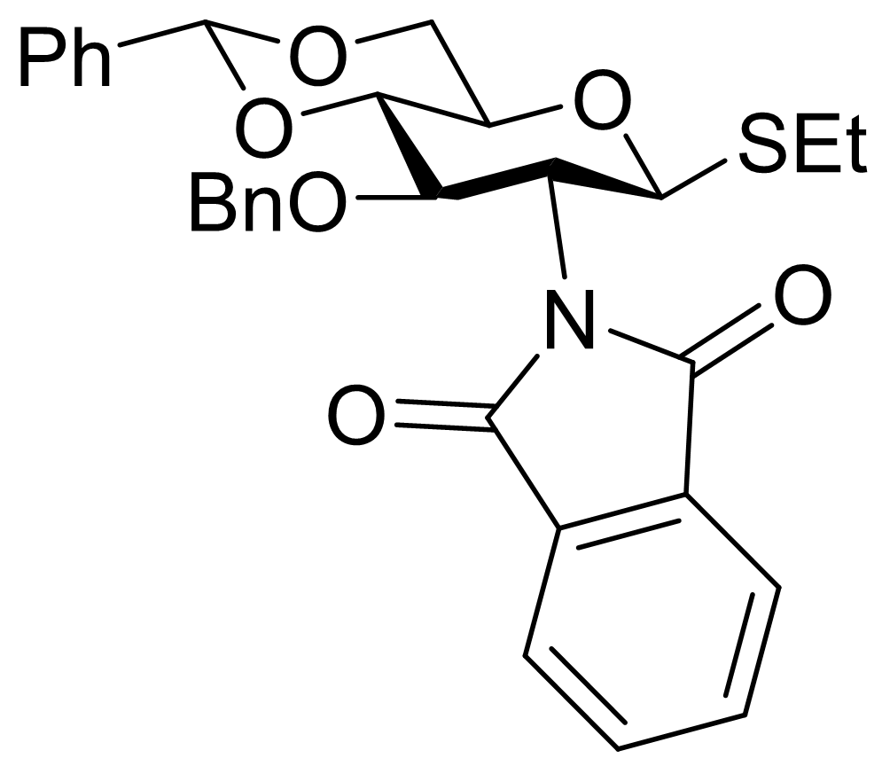 Ethyl 3-O-benzyl-4,6-O-benzylidene-2-deoxy-2-phthalimido-1-thio-β-D-glucopyranoside