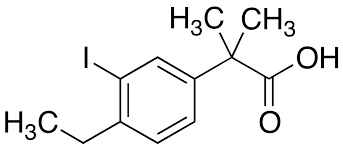 2-(4-ethyl-3-iodophenyl)-2-Methylpropanoicacid