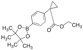 Ethyl 1-(4-(4,4,5,5-tetramethyl-1,3,2-dioxaborolan-2-yl)phenyl)cyclopropanecarboxylate