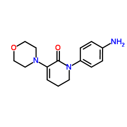 1-(4-Aminophenyl)-5,6-dihydro-3-(4-morpholinyl)-2(1H)-pyridinone