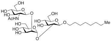 Octyl 2-acetamido-2-deoxy-β-D-glucopyranosyl-(1-2)-α-D-mannopyranosyl-(1-2)-β-D-glucopyranoside