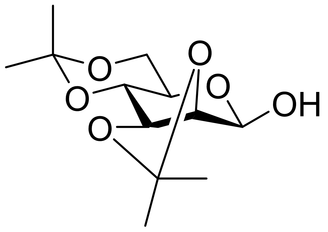 2,3,4,6-di-O-isopropylidene-β-D-mannopyranose