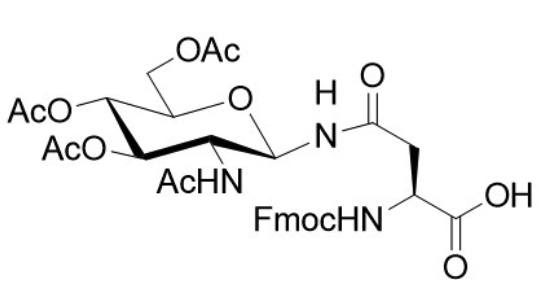 Fmoc-Asn(Ac3GlcNAcβ)-OH