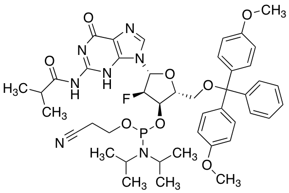 5'-DMT-2'-Fluoro-N2-Isobutyryl-2'-Deoxy Guanosine Phosphoramidite