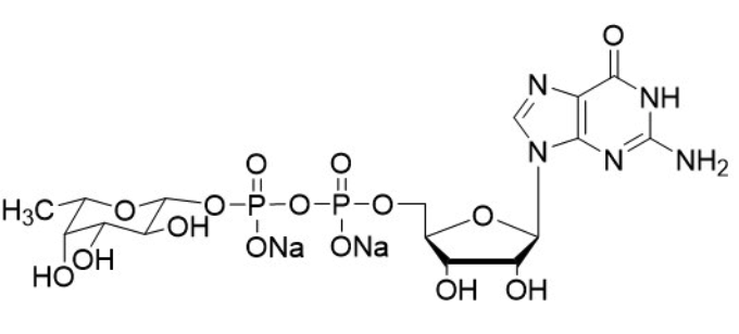 Guanosine 5'-diphospho-β-L-fucose disodium salt