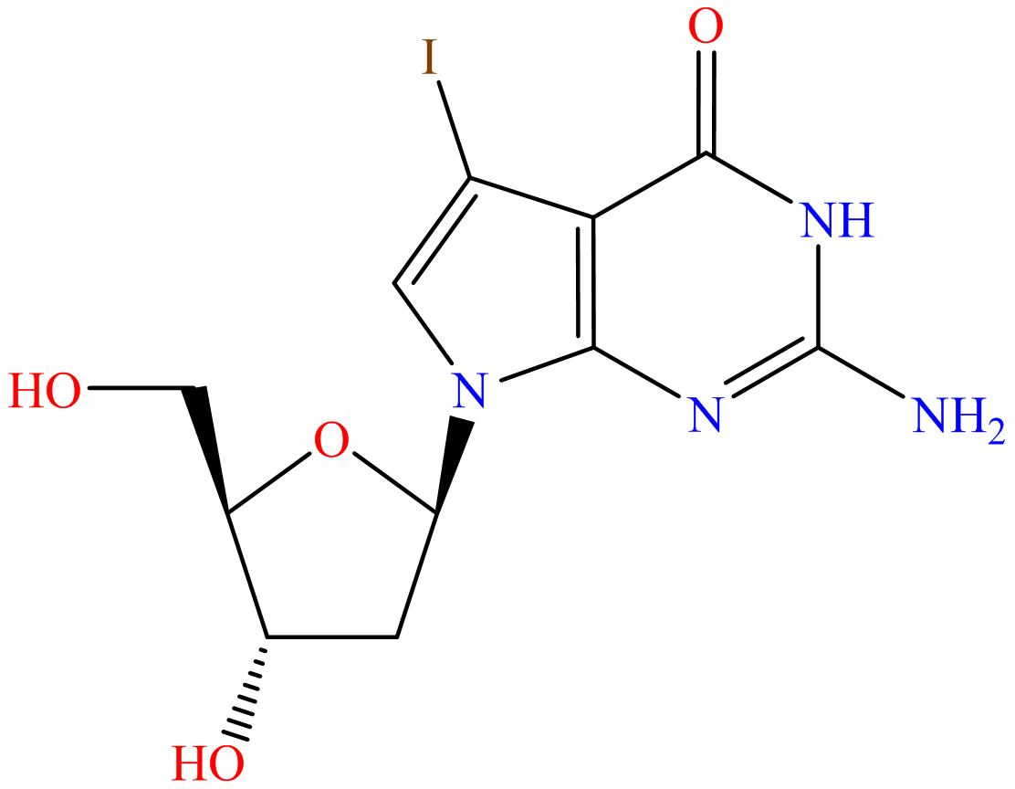 7-Deaza-2'-deoxy-7-iodoguanosine; 7-Iodo-7-deaza-2'-deoxyguanosine