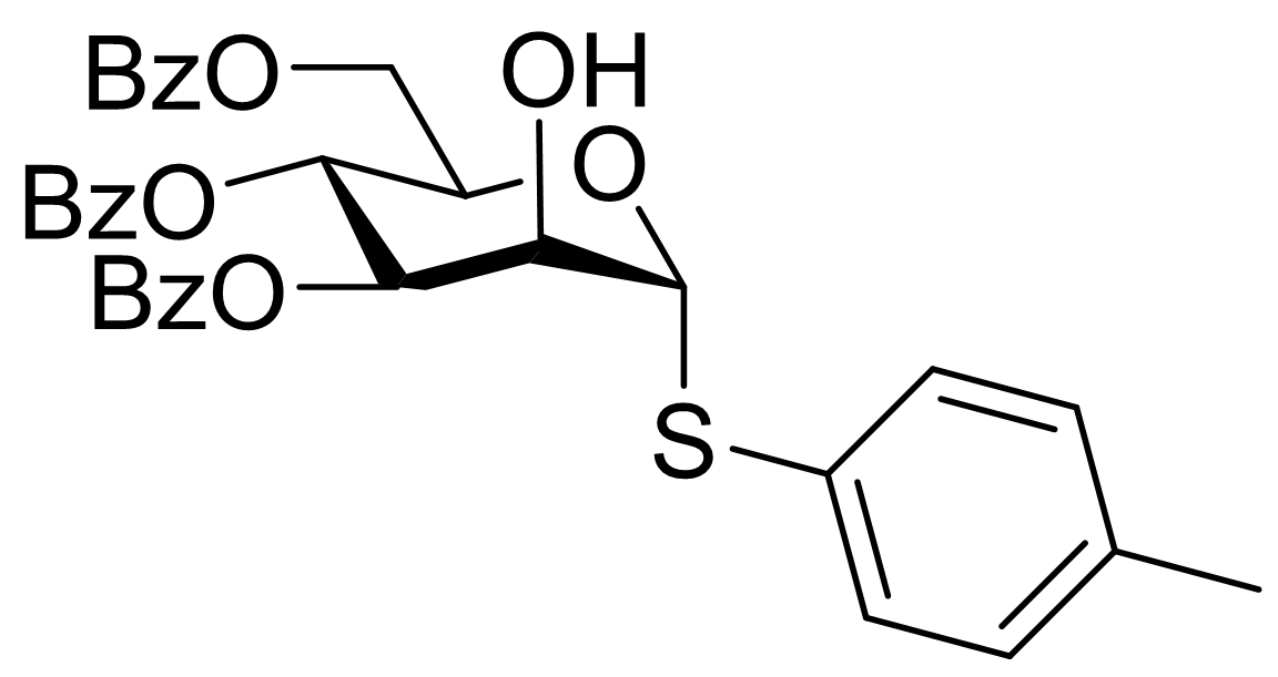 4-Methylphenyl 3,4,6-tri-O-benzoyl-1-thio-α-D-mannopyranoside