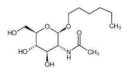 Hexyl 2-acetamido-2-deoxy-β-D-glucopyranoside