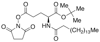 Nε-Palmitoyl-L-glutamic Acid γ-Succinimidyl-α-tert-butyl Ester