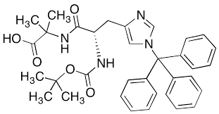 Boc-His(Trt)-Aib-OH