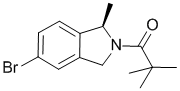 Garenoxacin intermediate G;(R)-1-(5-bromo-1-methylisoindolin-2-yl)-2,2-dimethylpropan-1-one