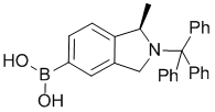 Garenoxacin intermediate F;(R)-(1-methyl-2-tritylisoindolin-5-yl)boronic acid