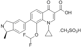 Garenoxacin mesylate