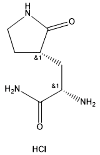 (S)-2-amino-3-((S)-2-oxopyrrolidin-3-yl)propanamide HCL