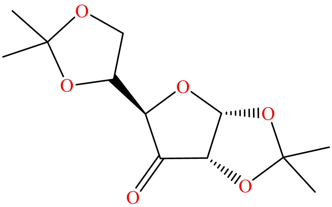 1,2:5,6-Di-O-isopropylidene-α-D-ribo-hexofuranose-3-ulose (mixture of keto and ketal forms) 