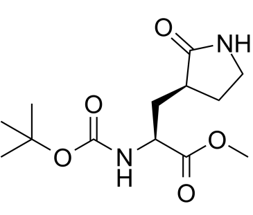 Methyl (S)-2-(Boc-amino)-3-[(S)-2-oxo-3-pyrrolidinyl]propanoate