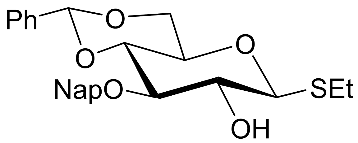 Ethyl 3-O-(2-naphthyl)methyl-4,6-O-benzylidene-1-thio-β-D-glucopyranoside