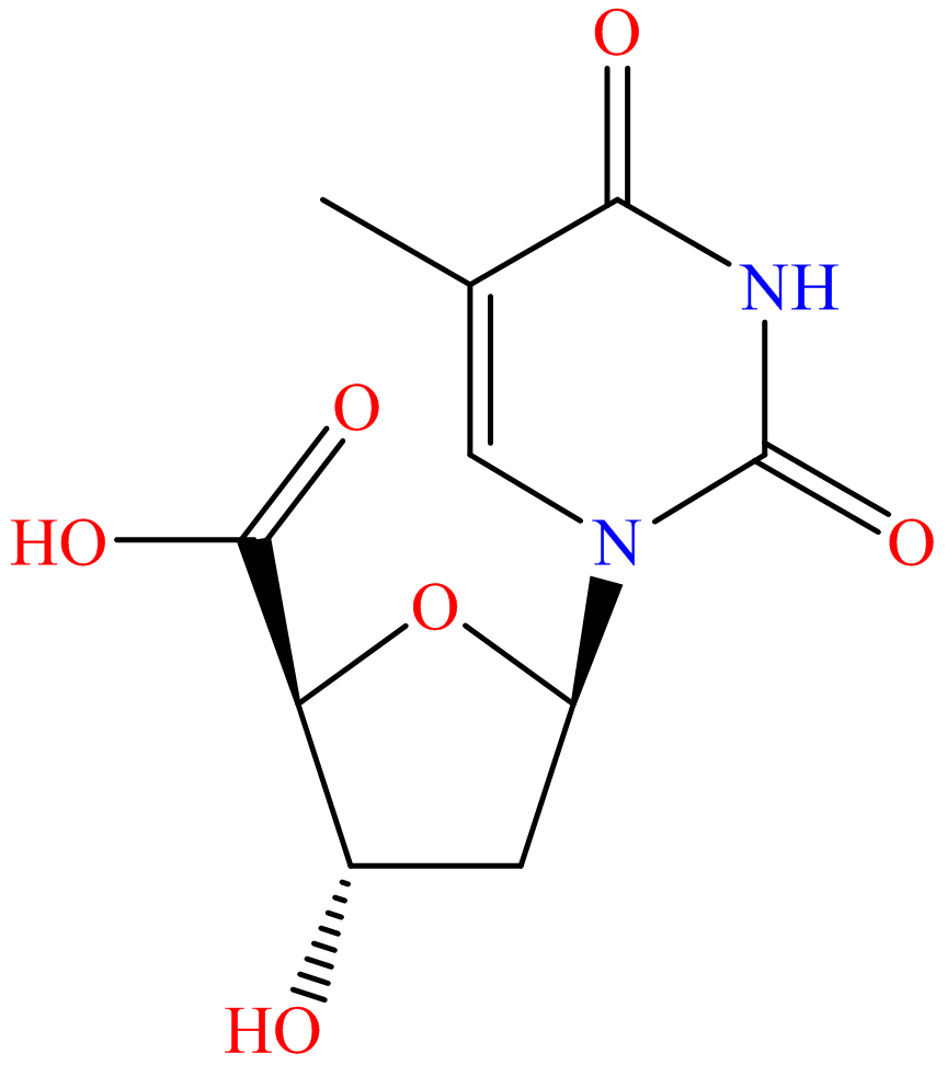 Thymidine-5'-carboxylic acid