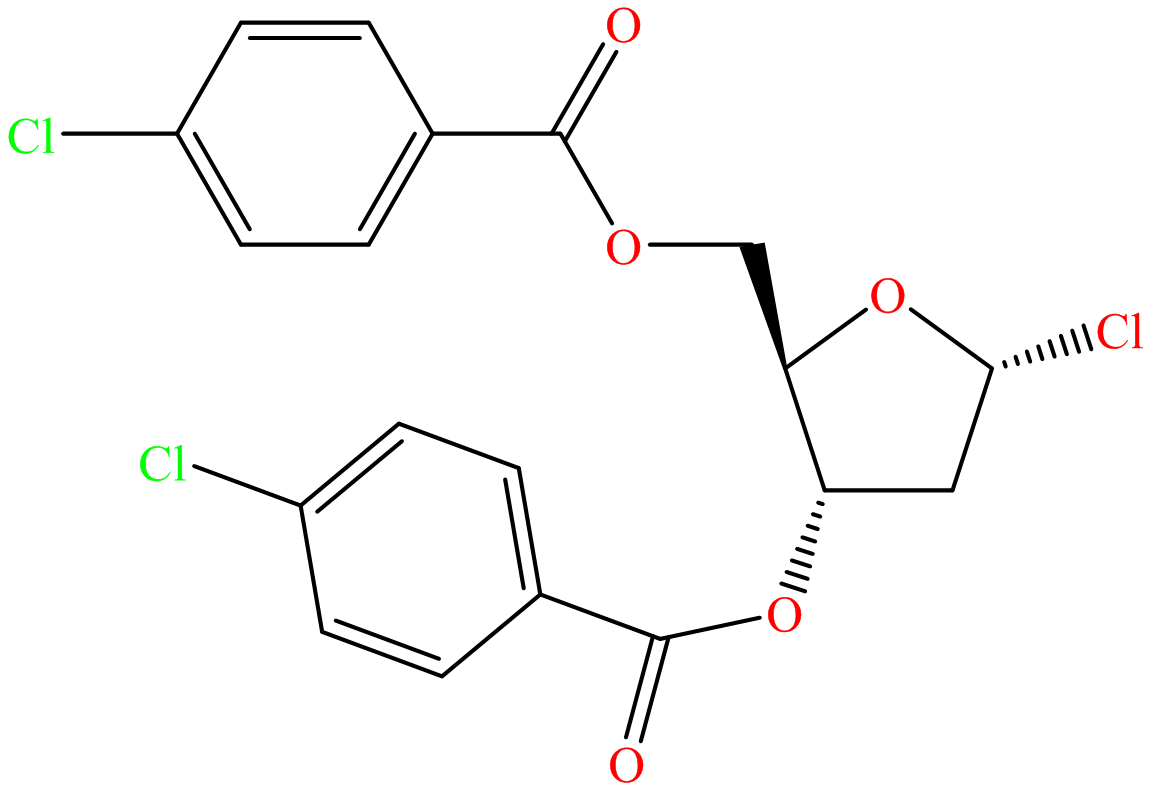 3,5-O-Bis(4-chlorobenzoyl)-2-deoxy-D-ribofuranosyl chloride