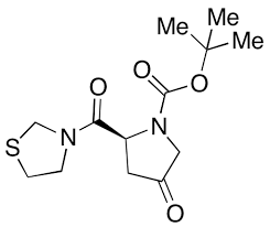 (S)-Tert-Butyl 4-oxo-2-(thiazolidine-3-carbonyl)pyrrolidine-1-carboxylate