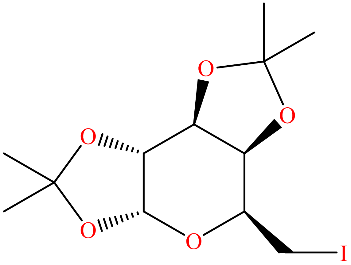 6-Deoxy-6-iodo-1,2:3,4-di-O-isopropylidene-α-D-galactopyranoside