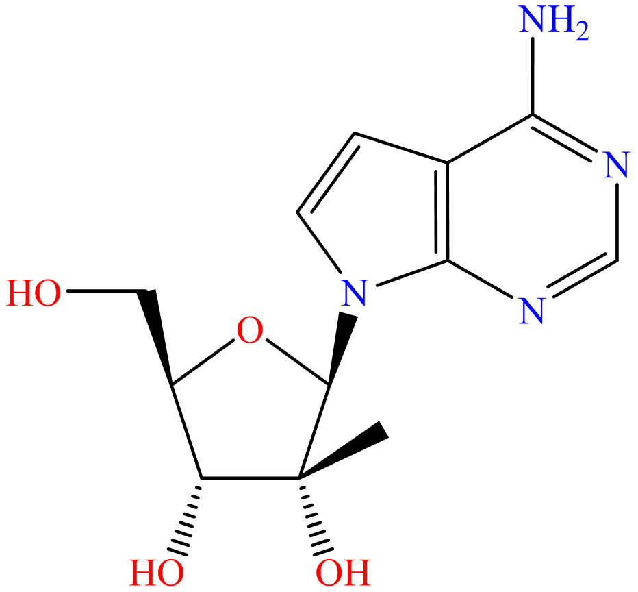 7-Deaza-2'-C-methyladenosine; MK 0608