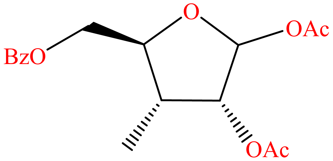 D-Ribofuranose, 3-deoxy-3-methyl-, 1,2-diacetate 5-benzoate