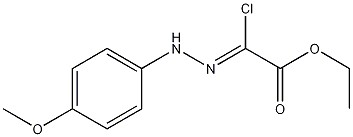 Ethyl (2Z)-chloro[(4-methoxyphenyl)hydrazono]acetate