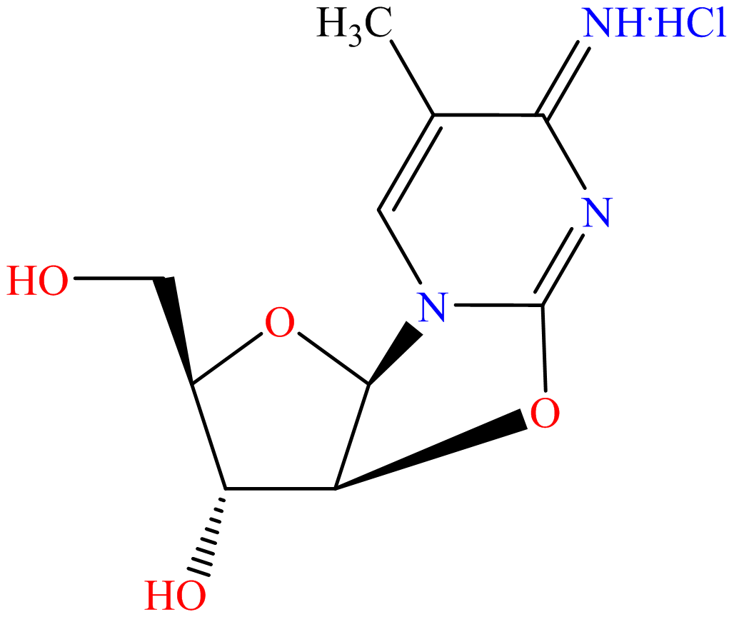 5-methylcyclocytidine hydrochlorine