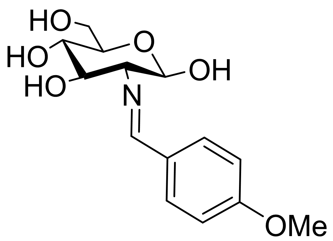 2-Deoxy-2-[[(4-methoxyphenyl)methylene]amino]-β-D-glucopyranose