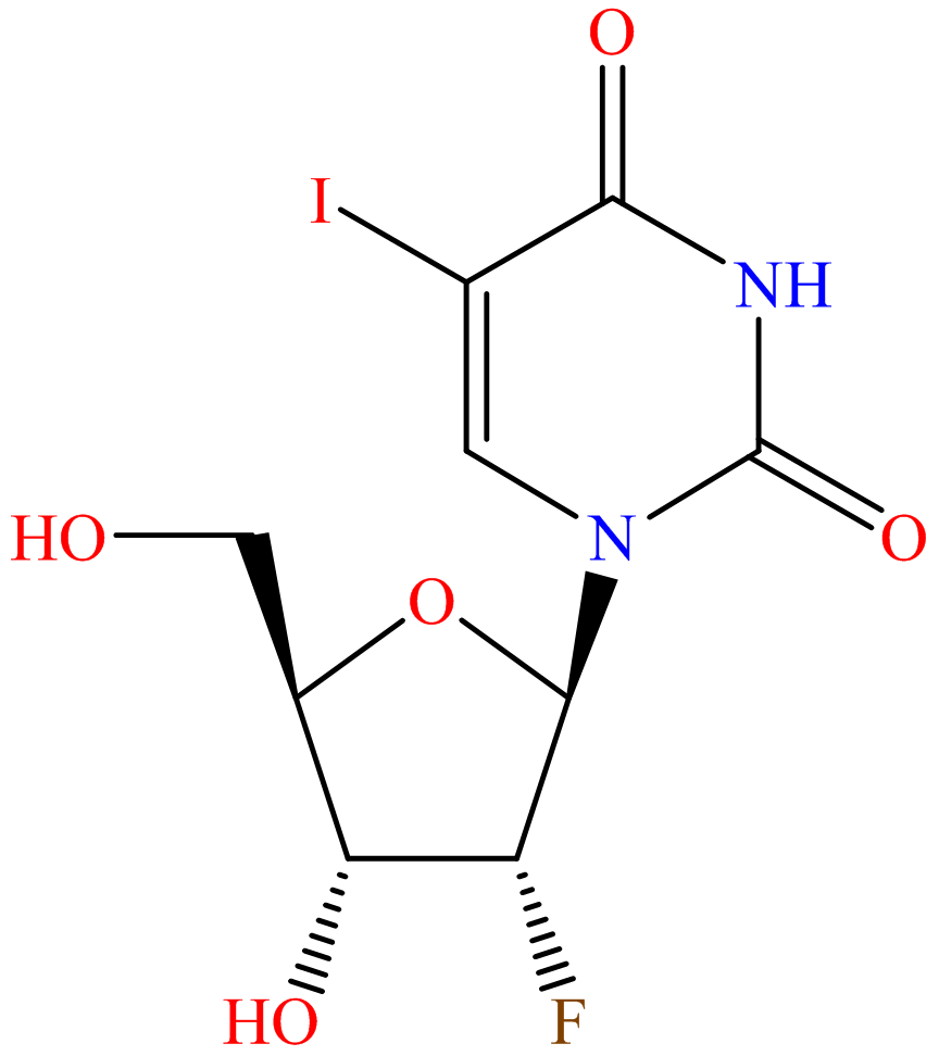 2'-deoxy-2'-fluoro-5-iodouridine