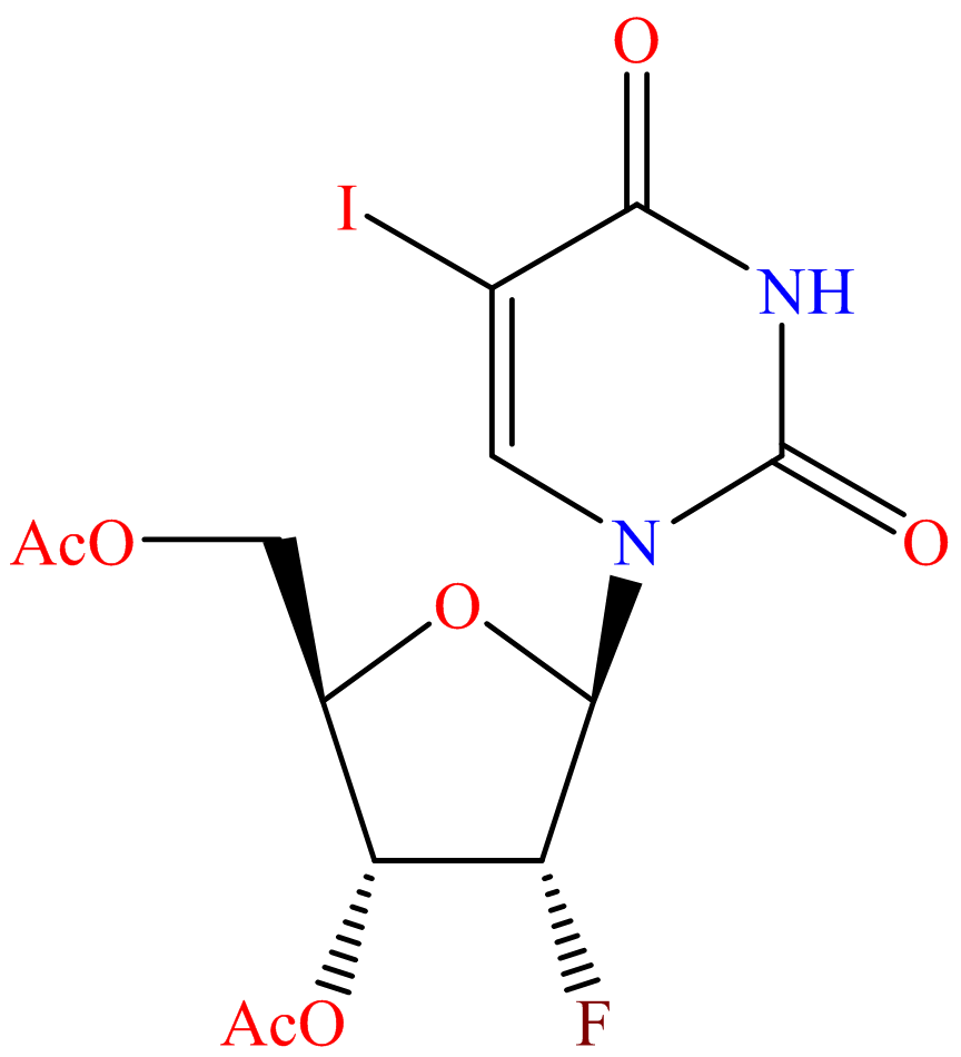 Uridine, 2'-deoxy-2'-fluoro-5-iodo-, 3',5'-diacetate (9CI)