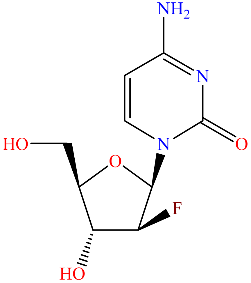 4-amino-1-(2-deoxy-2-fluoro-β-D-arabinofuranosyl)-2(1H)-Pyrimidinone