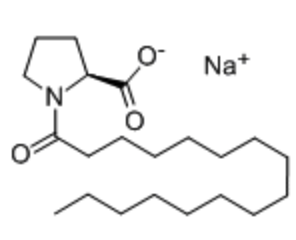 N-Hexadecanoyl-L-proline monosodium salt