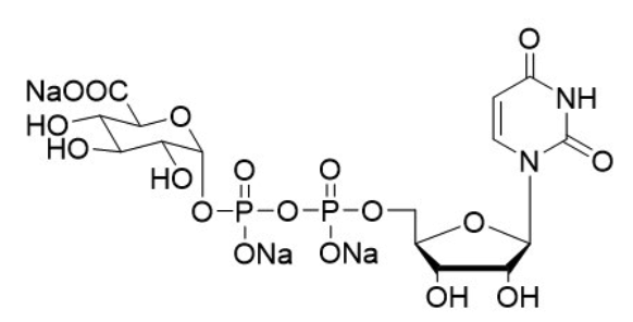 Uridine 5'-disphospho-glucuronic acid trisodium salt