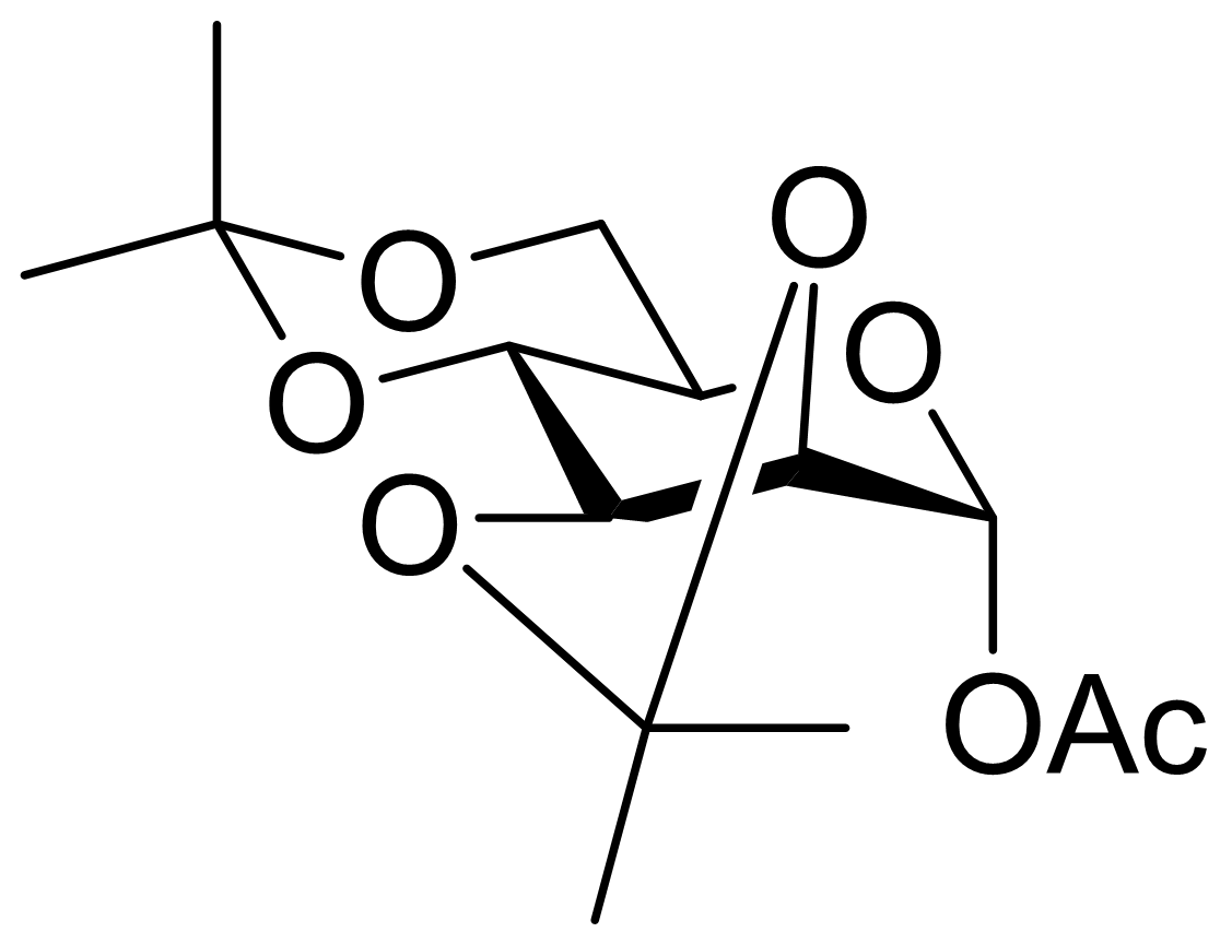 1-O-Acetyl-2,3:4,6-di-O-isopropylidene-a-D-mannopyranose 