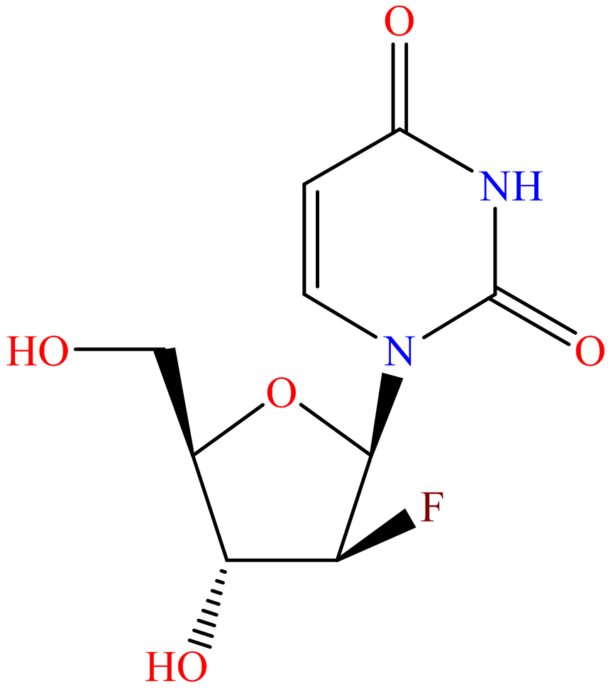 1-(2-Deoxy-2-fluoro-beta-D-arabinofuranosyl)uracil 