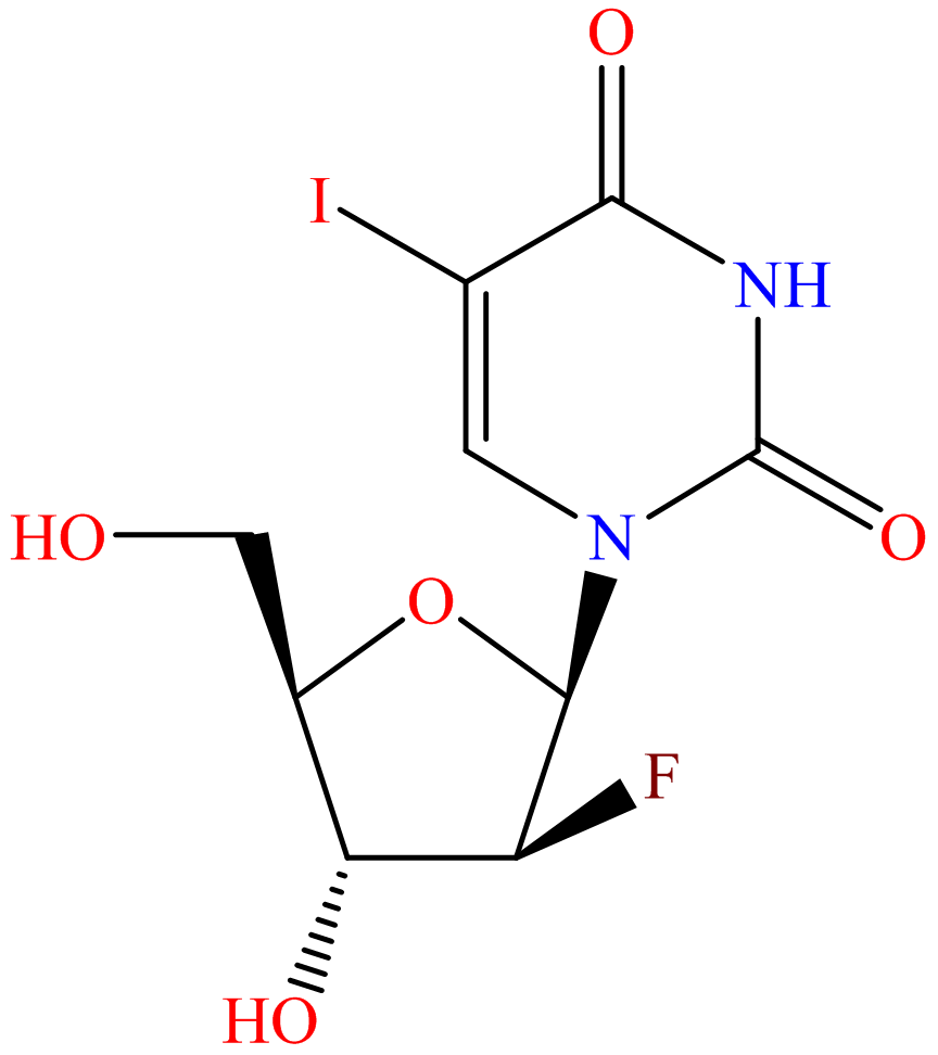 5-Iodo-2'-fluoroarauracil;Fialuridine; 