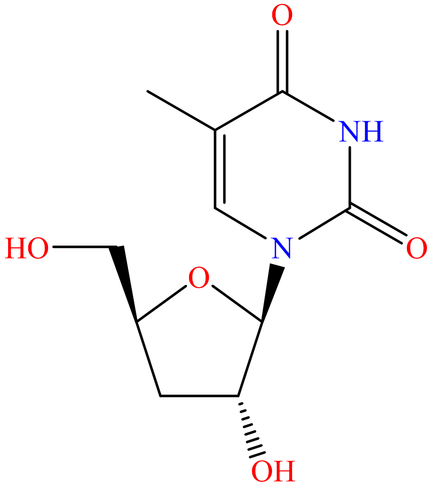 3'-Deoxy-5-methyluridine