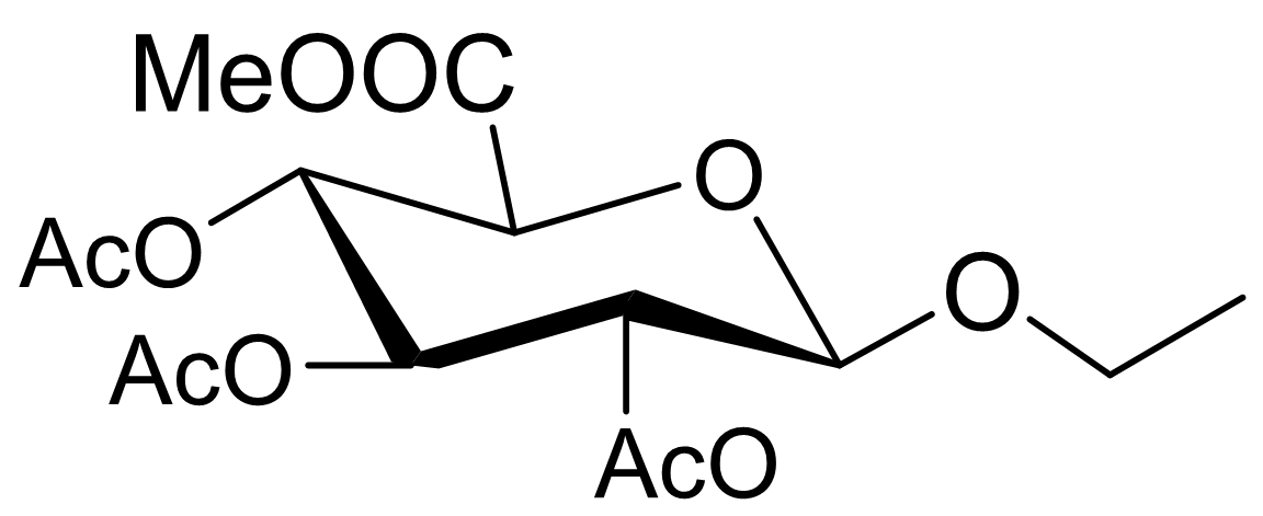 Ethyl 2,3,4-tri-O-acetyl-β-D-glucuronide methyl ester