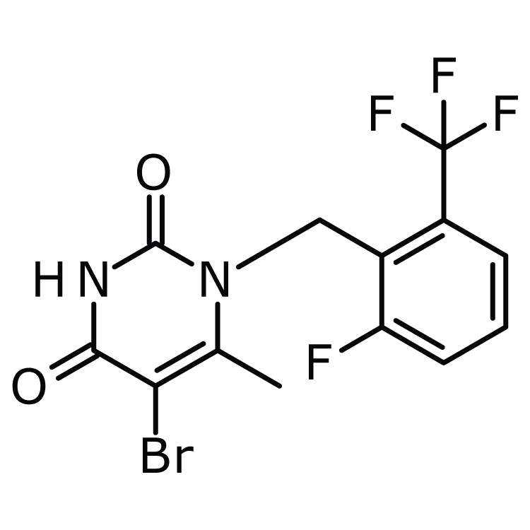 5-Bromo-1-(2-fluoro-6-trifluoromethyl-benzyl)-6-methyl-1H-pyrimidine-2,4-dione