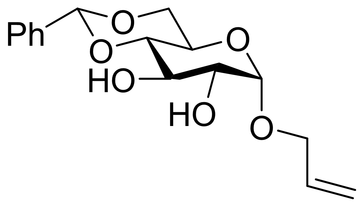 2-Propen-1-yl 4,6-O-benzylidene-α-D-Glucopyranoside