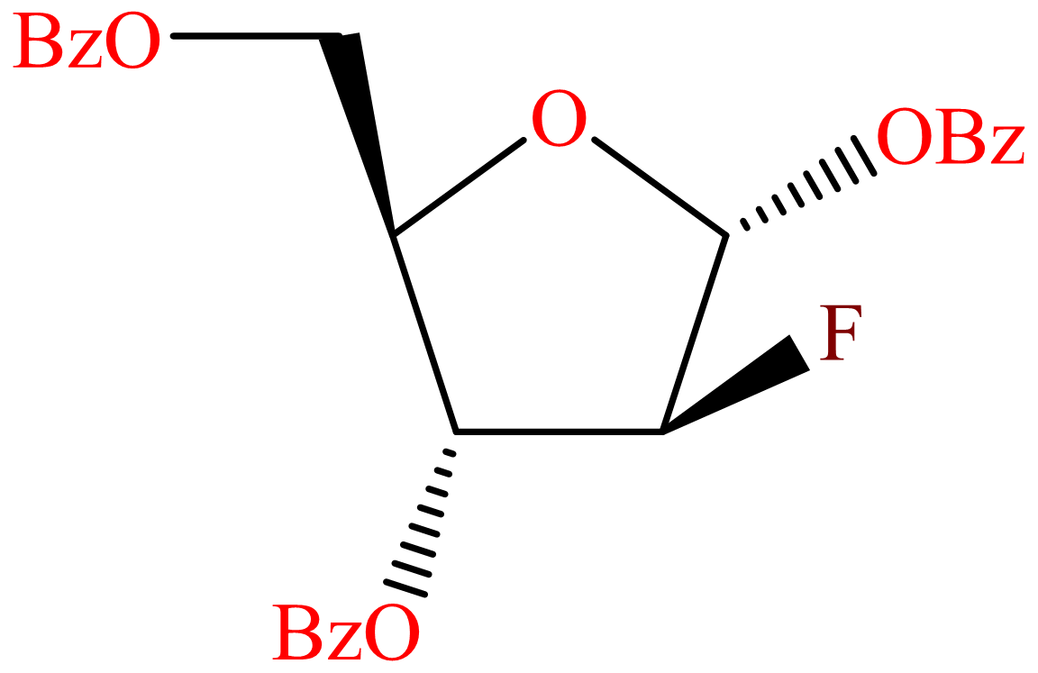 2-Deoxy-2-fluoro-1,3,5-tri-O-benzoyl-D-ribofuranose 